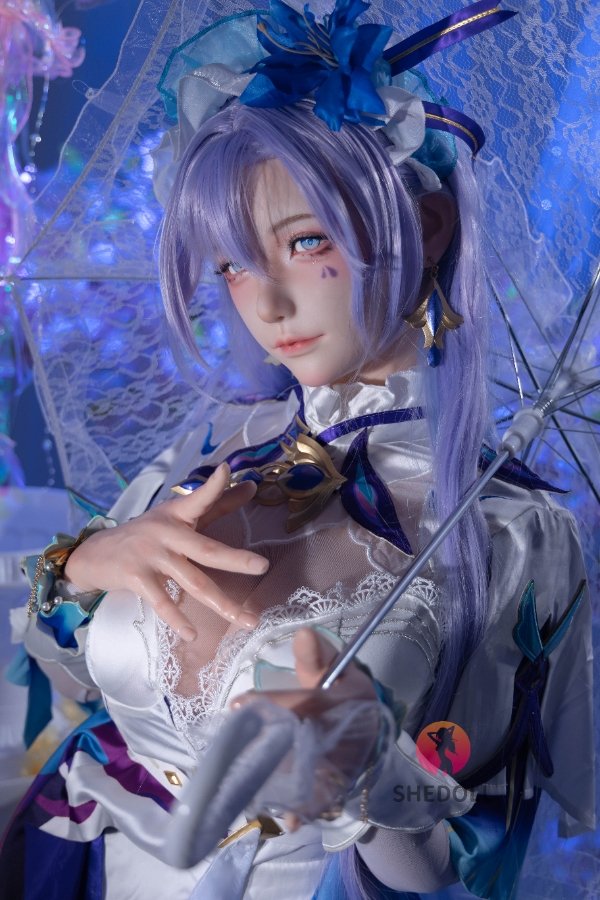 Cantarella Cosplay Makeup ROS Silicone Sex Doll Charlene 163cm