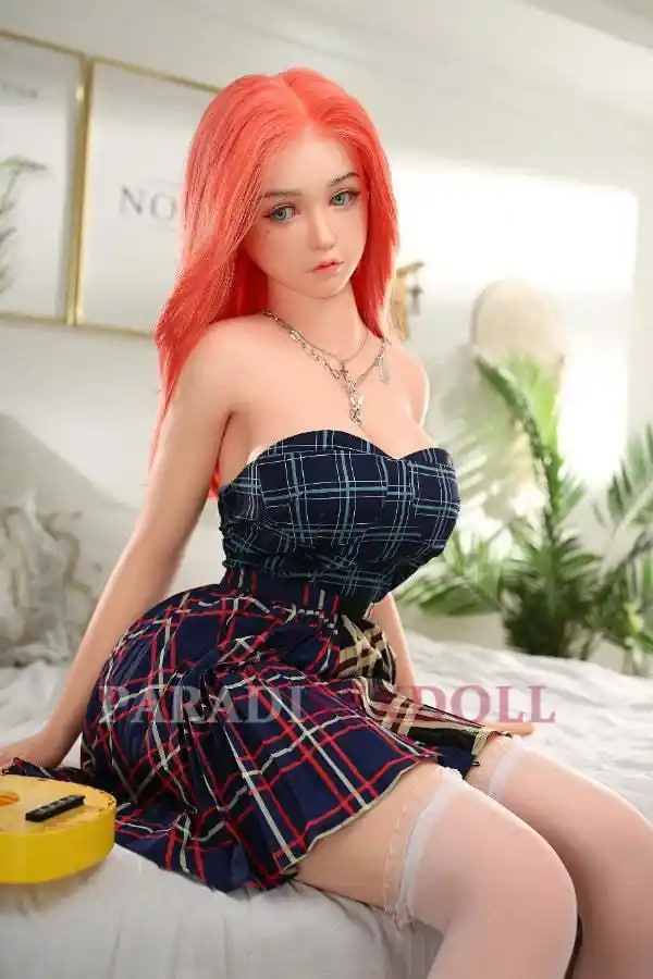 158cm/5FT E Cup Big Tits Cute beauty Full Size Sex Doll - Crystal