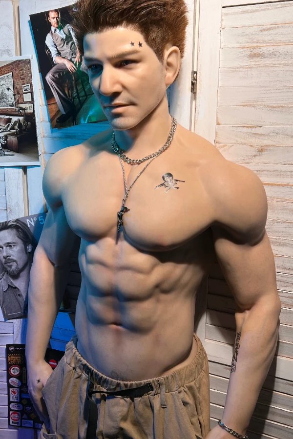 Muscular Mature Full Silicone Male Sex Doll Herman 180cm