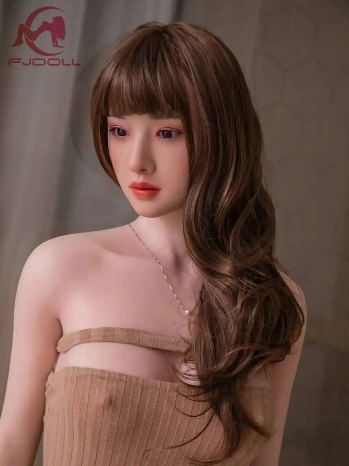 F3623-168cm/5ft5(42kg) Lori C Cup Silicone Mature Chinese Women Implanted Hair Sex Doll | FJ Doll