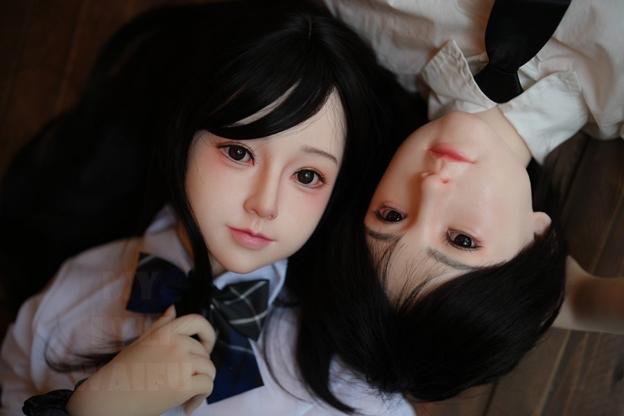Japanese Cute B-cup Silicone Head Sex Doll Hatsuka 148cm
