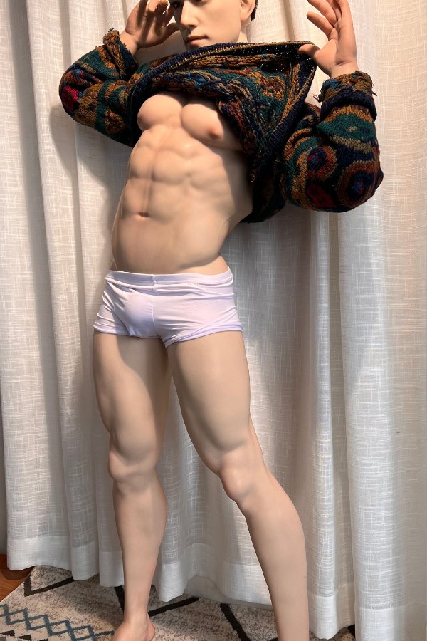 Muscular Mature Full Silicone Male Sex Doll Bertin 180cm