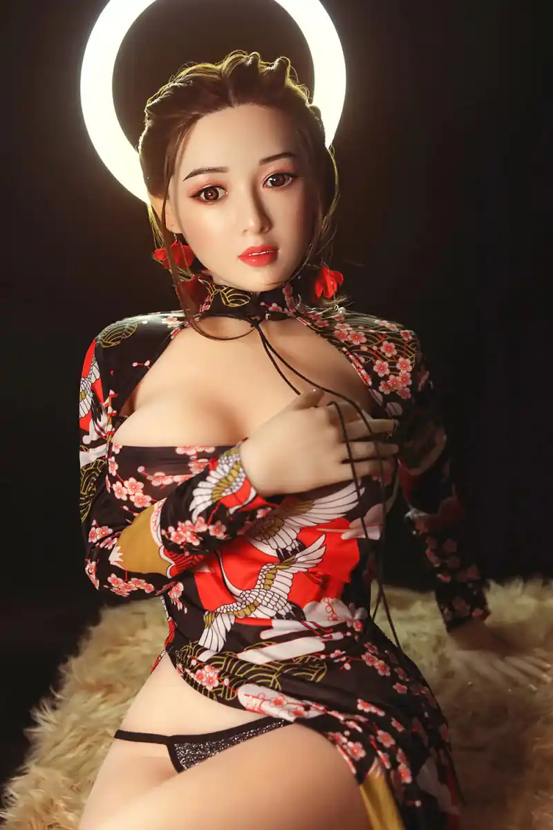 158cm (5' 2") Small Breast Sex Doll (Silicone Head) - Edith