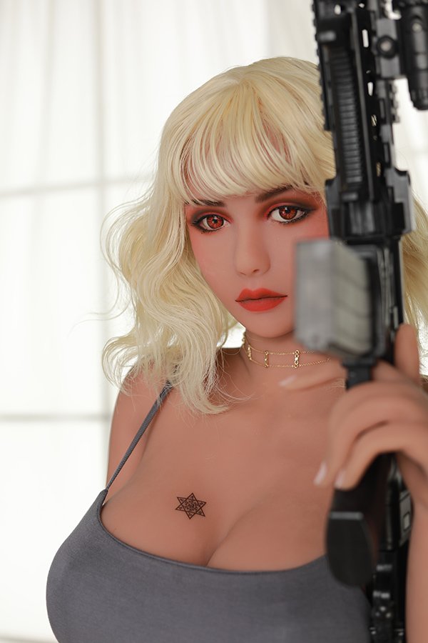 European Blonde Big Boobs Sex Doll Queena 165cm