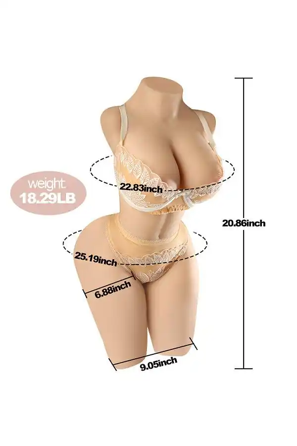 US In Stock | 18.29lb Big Boobs Curvy Sex Torso - Page