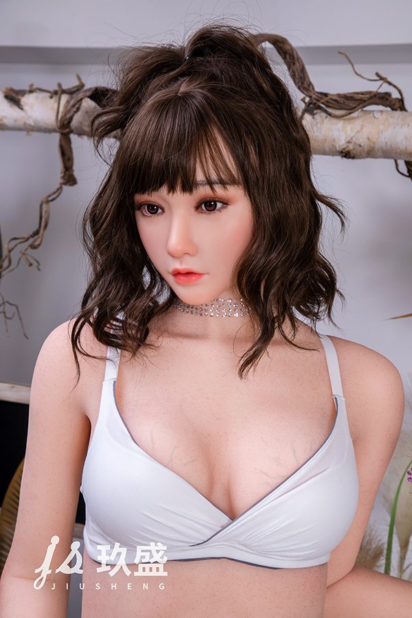 160cm D-Cup Asian Big Boobs Lovely Silicone Head Sex Doll Betty #21