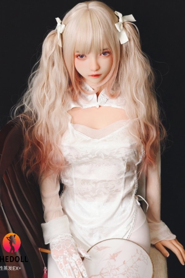 Asian Cute A-Cup Silicone Head Sex Doll Roy 140cm