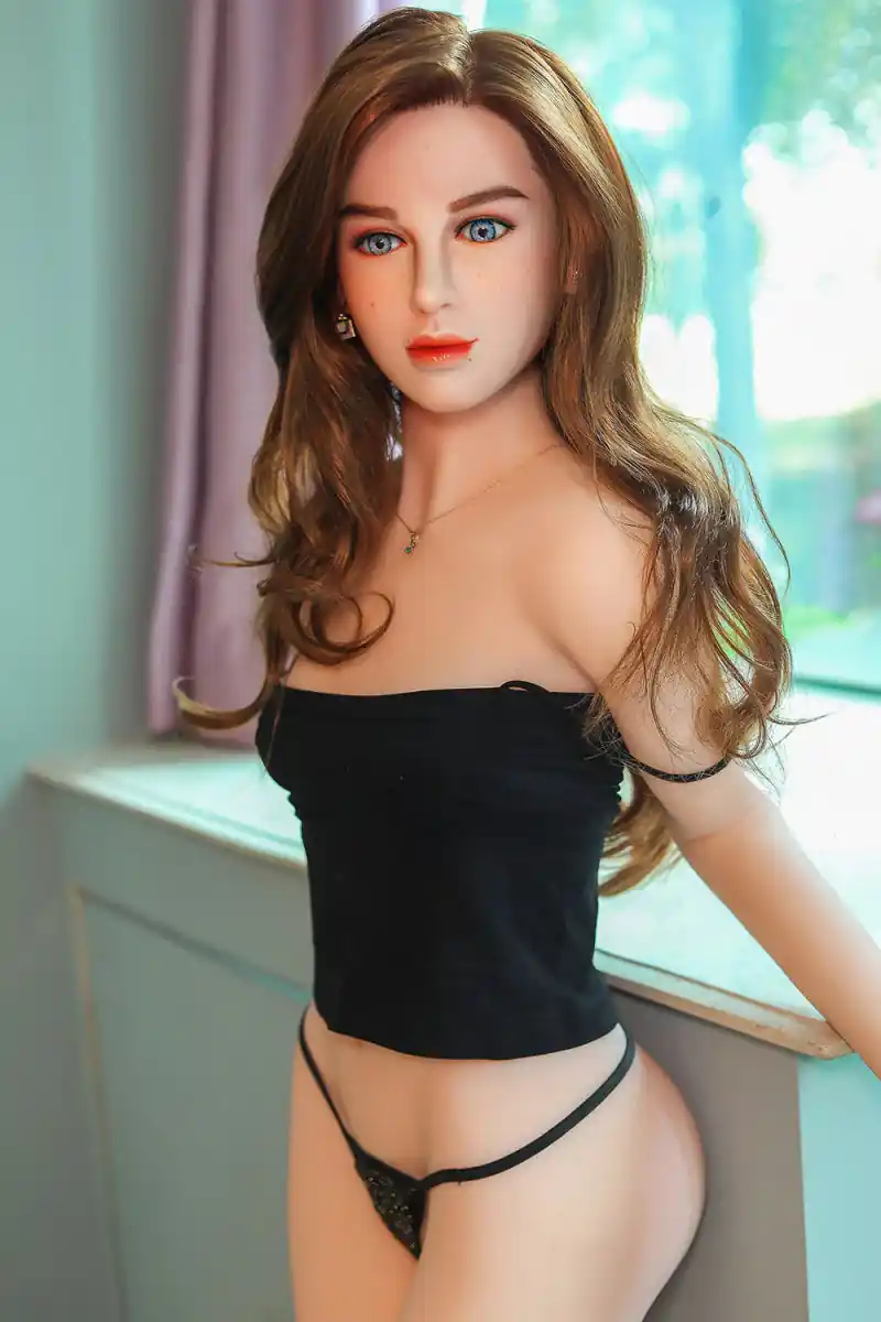 159cm (5' 3") Surreal Small Tits Sex Doll (Silicone Head) - Erica