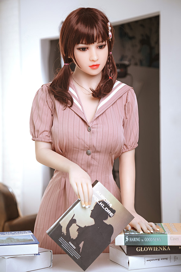 Cute Sex Doll With Normal Breast Jasmine 158cm E-Cup