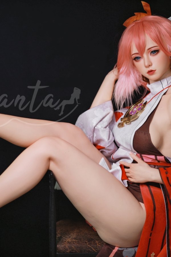 Nianta 164cm/5ft4 F-cup Miko Yatsura Silicone Sex Doll Real Skin Texture