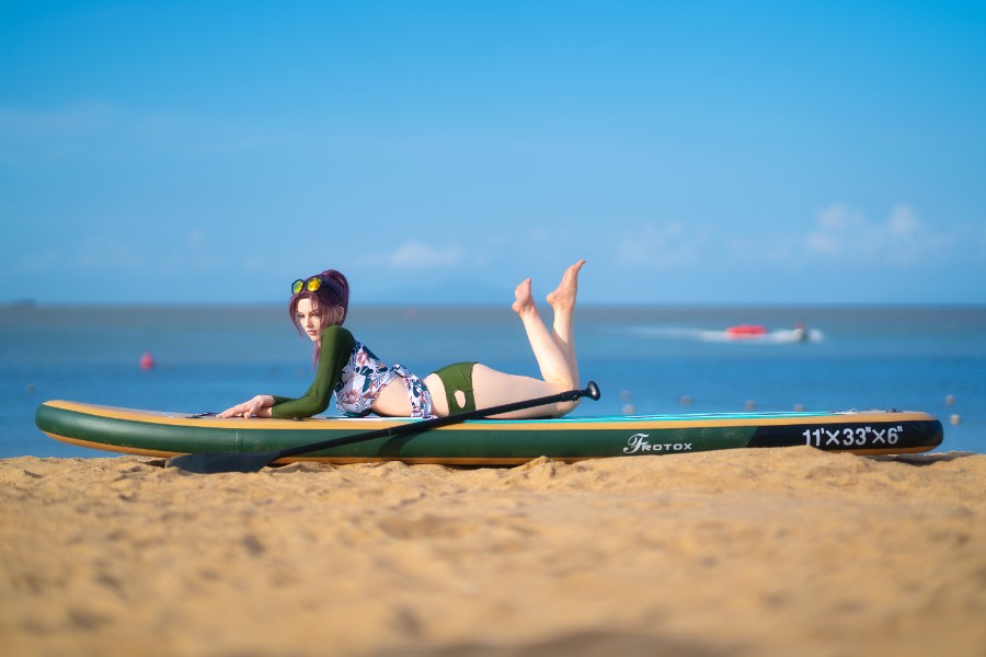 ZELEX Beach Girl Silicone Sex Doll 170cm Marina GE125-1