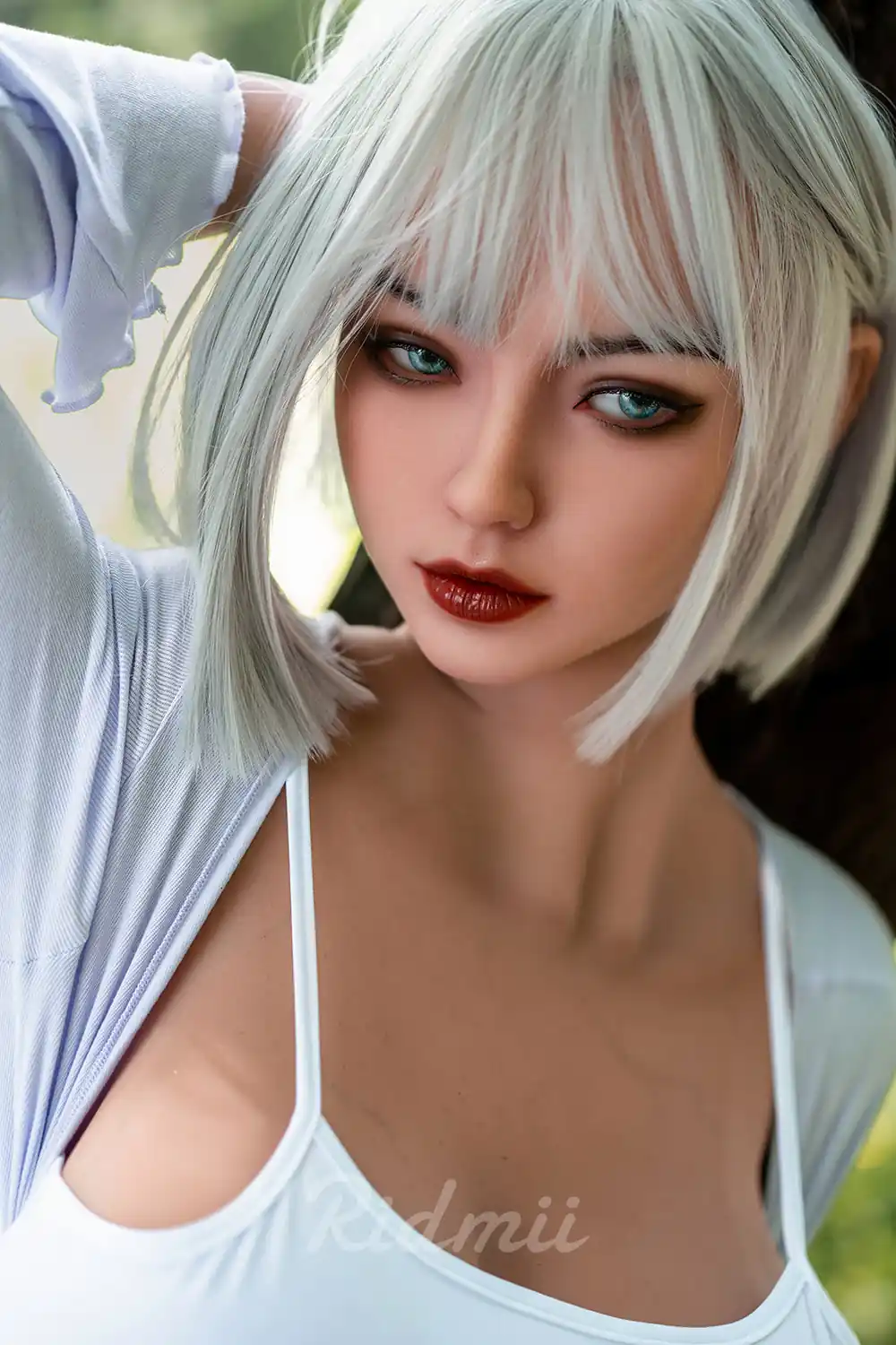 EU In Stock RIDMII Danica Unique Design 5'3 FT (161cm) #468 Silicone Head TPE Body Blowjob Realistic BBW Sex Doll