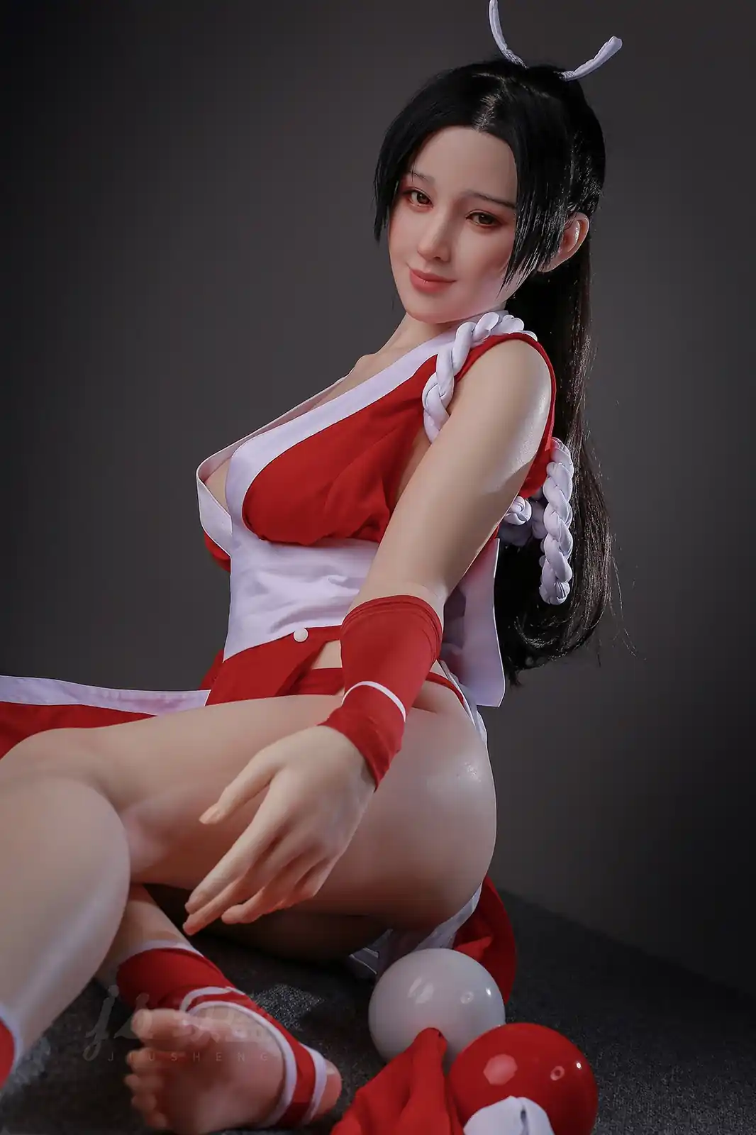 Jiusheng Doll- 158cm(5ft2) D Cup Full Silicone Cos Mai Shiranui Sex Doll- Pamela