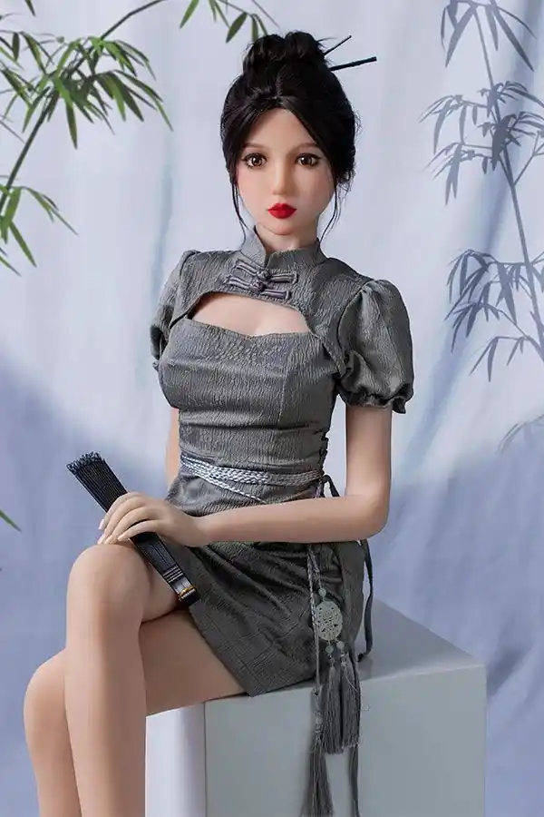 158cm/5.2ft B Cup Small Breasts Life size Chinese Small Boobs Sex Doll-winni