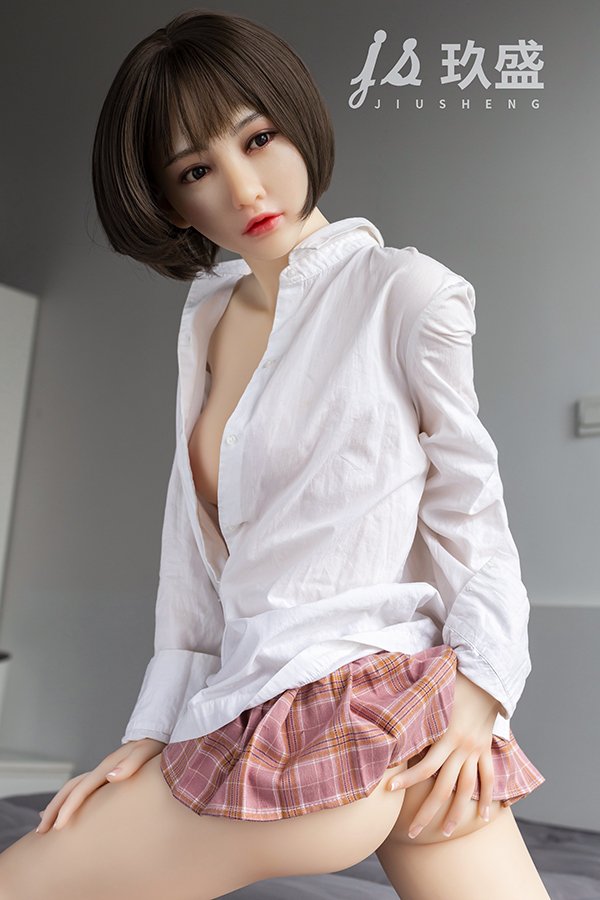 Asian Small Boobs Silicone Head Sex Doll Betty 150cm C-Cup #21
