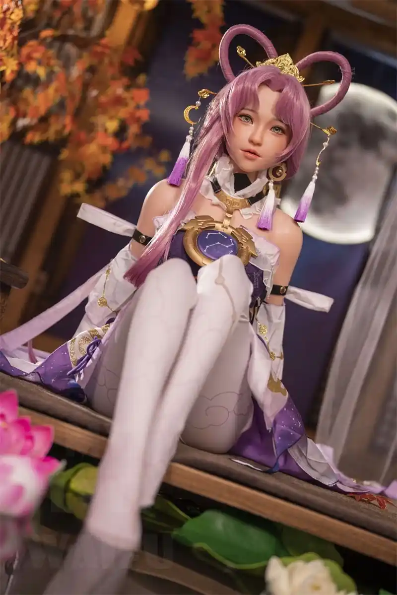 MLW | 150cm (4ft 11in) B-Cup Full Silicone Head Sex Doll - haruki