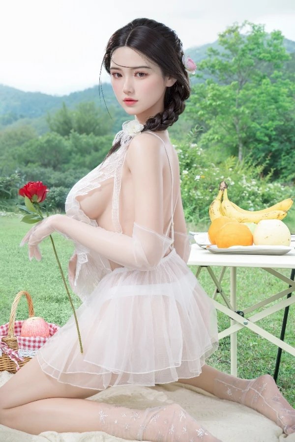 Elf ROS Movable Jaw C-cup Full Silicone Sex Doll Haeun 165cm