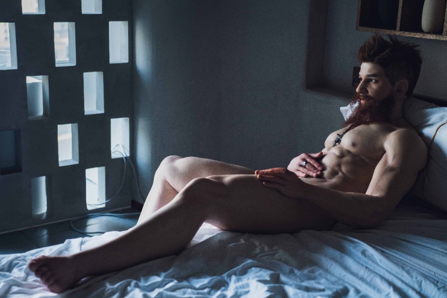 Bushy Beard Full Silicone Male Sex Doll Draven 180cm