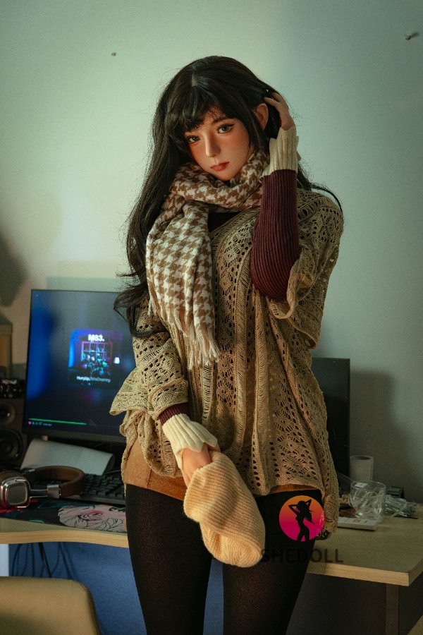 Korean Leggy Lady E-cup ROS Silicone Head Sex Doll Kosame 170cm