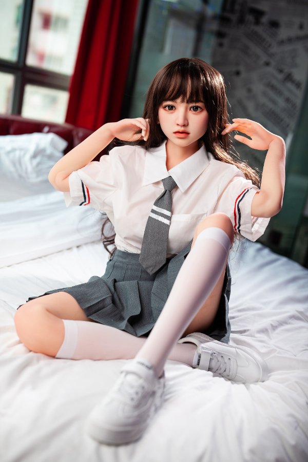 Japanese Lovely Silicone Head Sex Doll Keiko 148cm