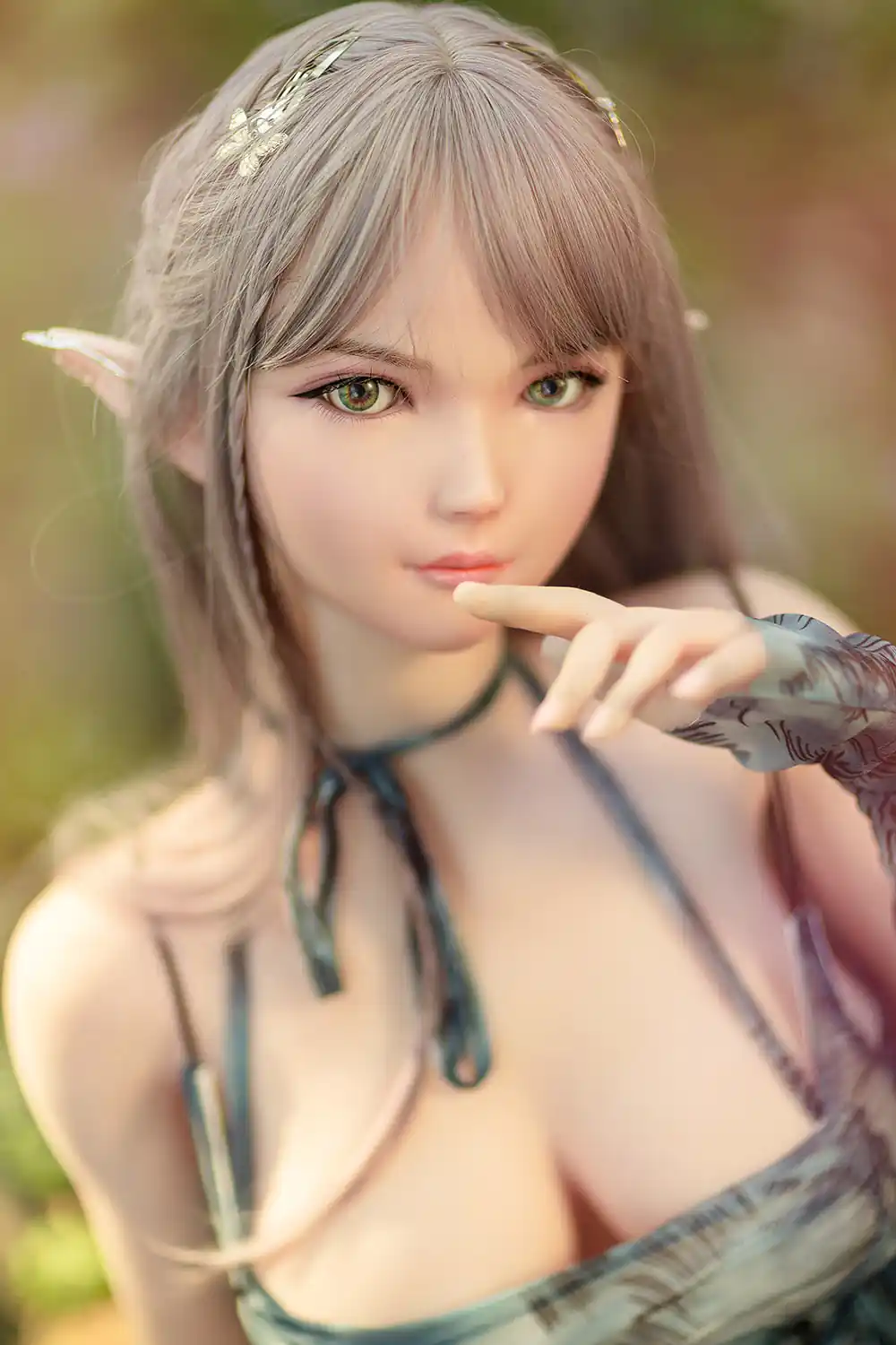 EU In Stock RIDMII Aggie Unique Design 5'3 FT(163cm) Genie Sex Doll Silicone Head Elf Big Breasts Adult Love Doll