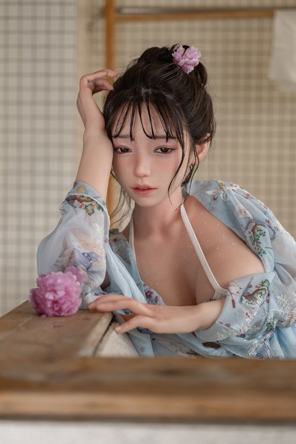 TOP-CYDOLL 157cm/5ft2 D-cup Silicone Head Sex Doll – Noa ROS