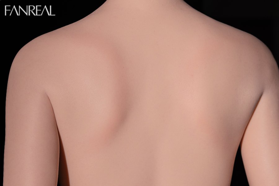 FanReal 109cm/3ft7 F-cup Silicone Sex Doll Torso Vivi Fair (ROS Available)