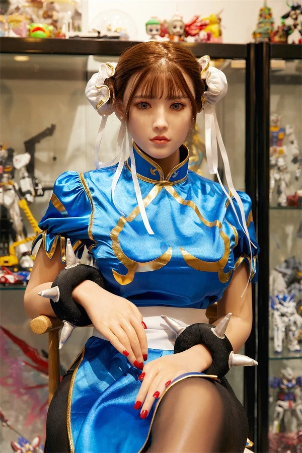 Game Role-playing Full Silicone Sex Doll Chun-Li 160cm