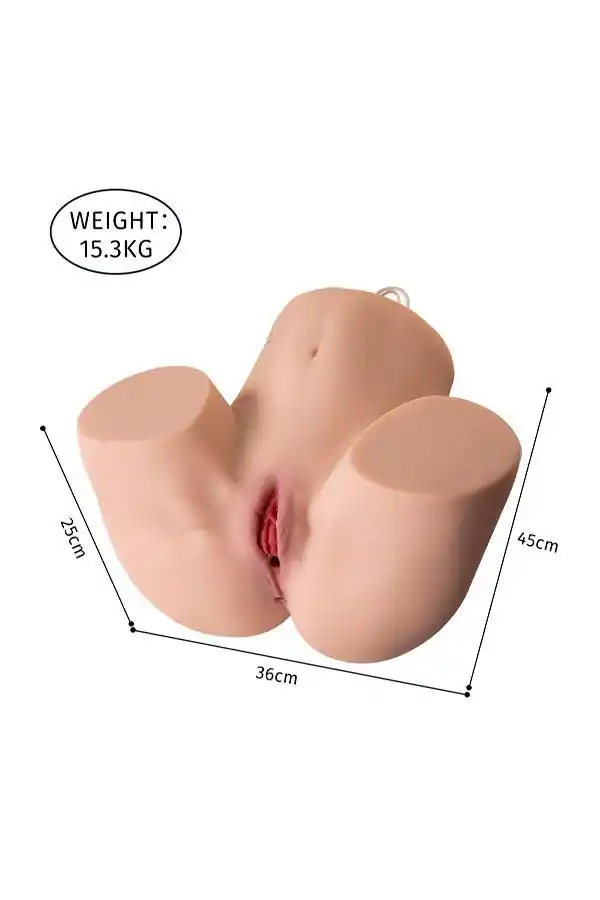 US In Stock | Electric Sucking Vibrator Ass Sex Torso - Ingrid