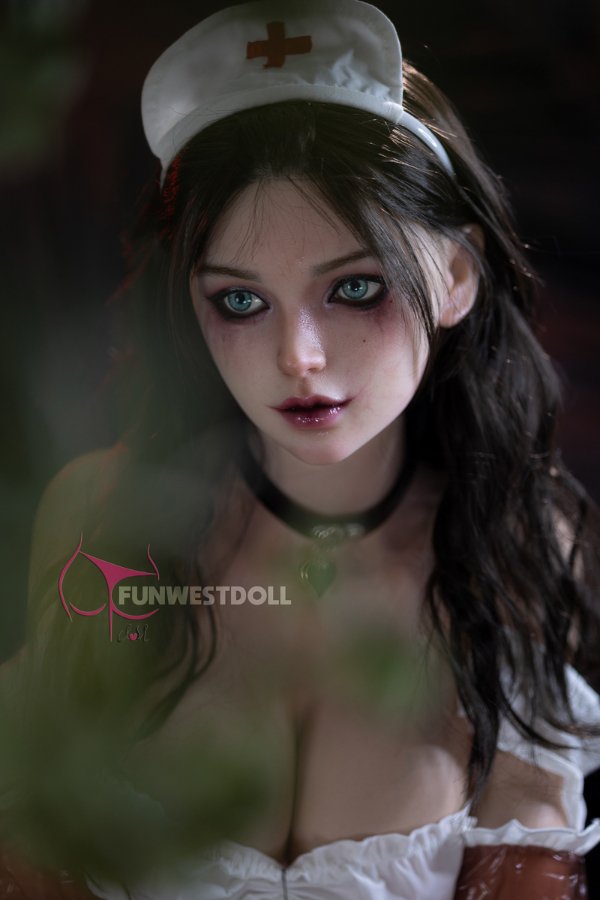 Funwest Halloween E-cup Full Silicone Sex Doll 160cm Lily #036S