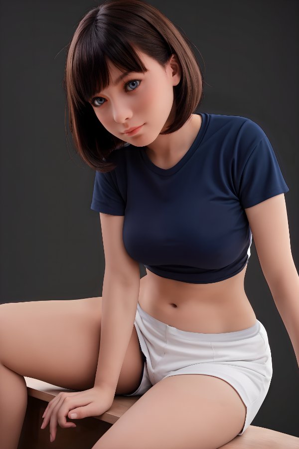 Soccer Girl Silicone Head Sex Doll Sadie 151cm