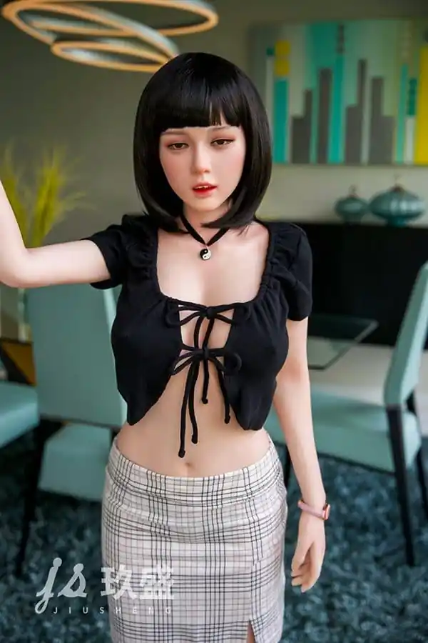 158cm (5' 2") Sexy Brunette Love Doll - Debby