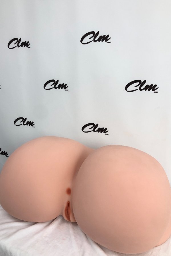 CLM Classic Gold Huge Butt Sex Doll Ass Jade R3, Cinnamon Skin