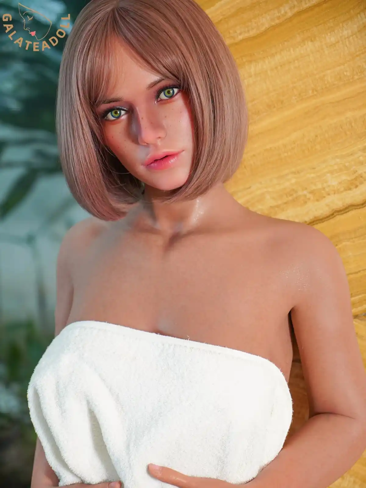 F7589-164cm D Cup Lifelike Silicone Sex Doll | Galatea Doll
