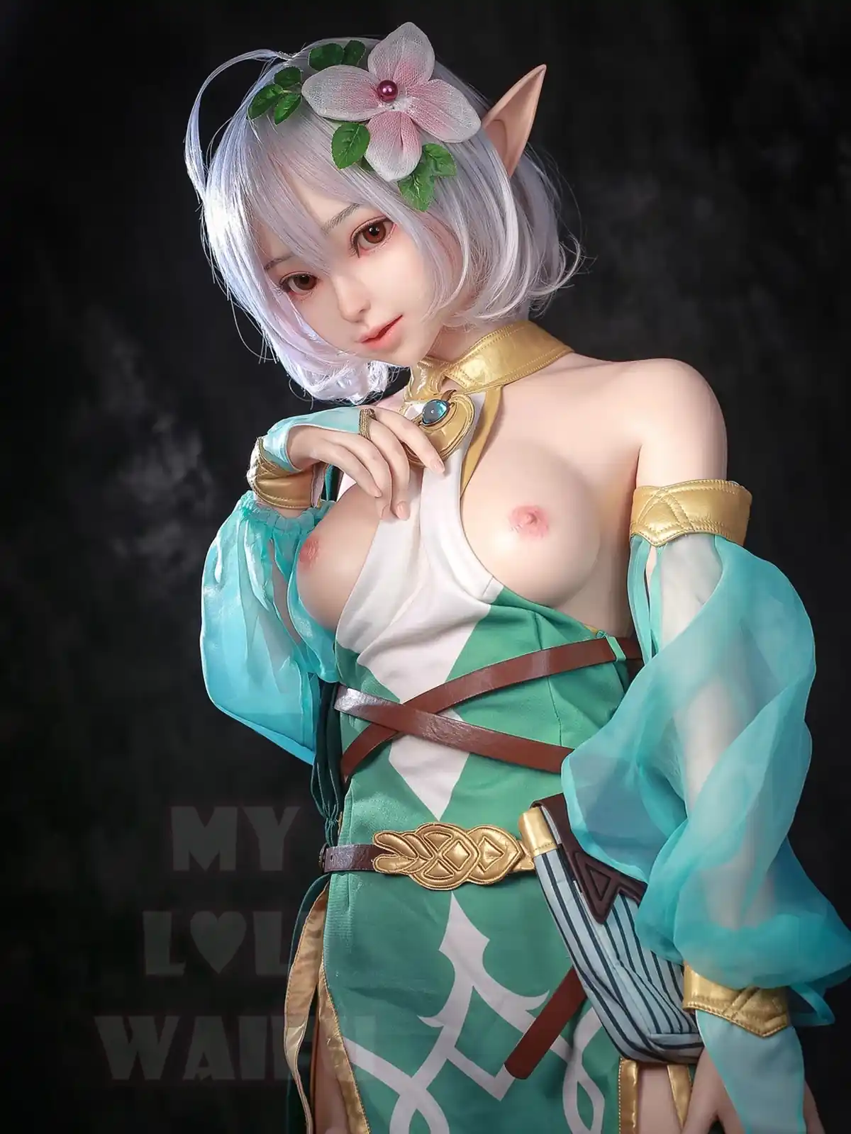 F7056—150cm/4ft9(27kg) B Cup Hatsuka ROS Anime Silicone Japanese Sex Doll Gel Breasts|MLW Doll
