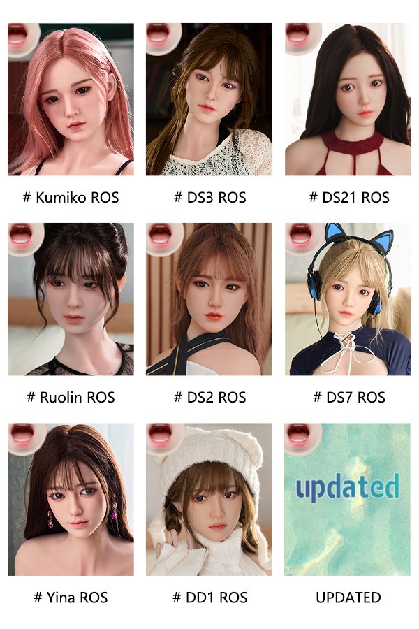 Aicos Doll Silicone Head