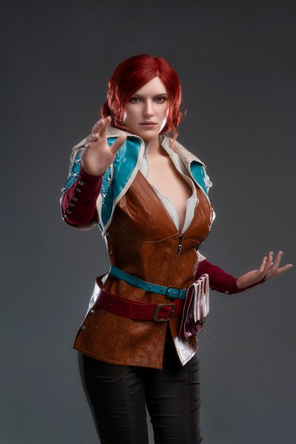 Game Lady Doll 168cm E-cup Silicone Sex Doll Lady No.17-1 Triss Merigold