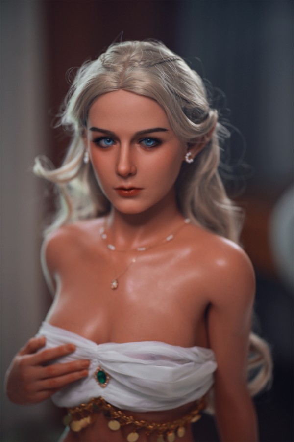 Blonde Skinny Full Silicone Sex Doll Zephyr 151cm
