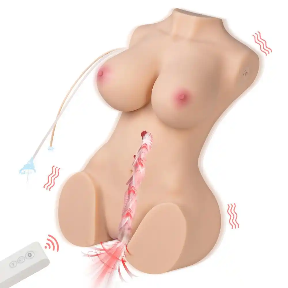 Super Love Doll | 43cm/17.1in Torso Sex Doll (In Stock US)-Mary