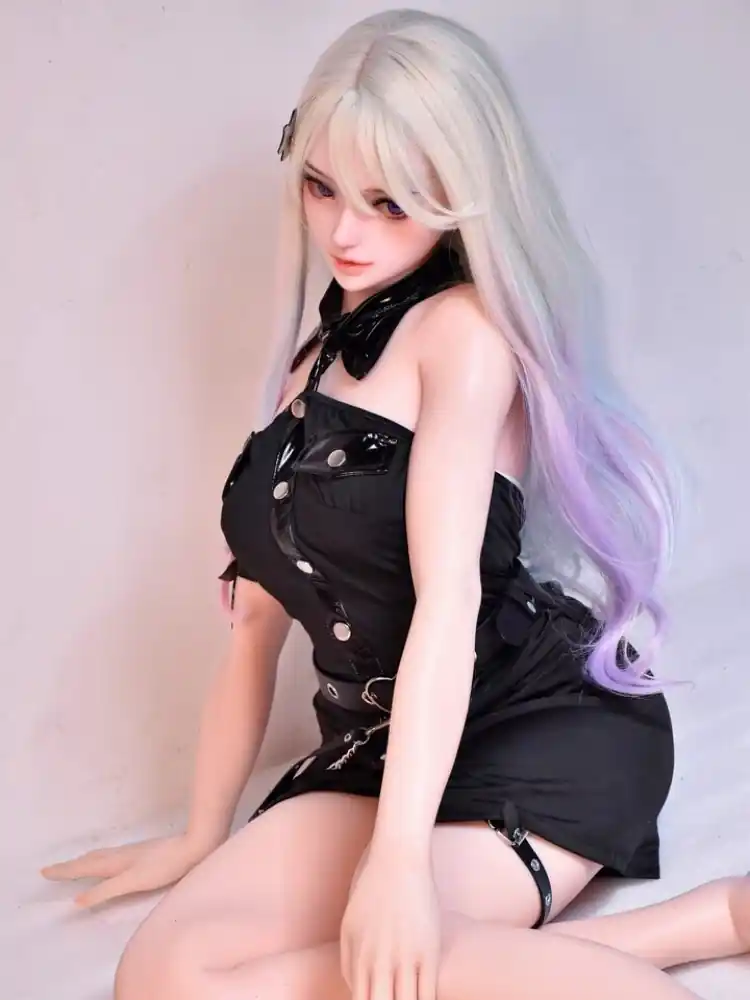 F4481-150cm/5ft-27.5kg Silicone Realistic Japanese Mini Sex Doll – Compact Love Companion | Elsa Babe