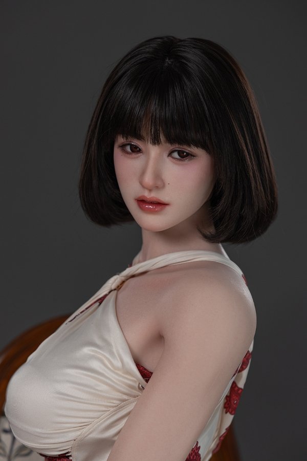 TOP-CYDOLL 168cm/5ft6 F-cup Asian Silicone Head Sex Doll Shikukawa Yuri Natural