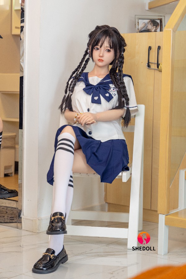 Cute Sister Silicone Head Sex Doll Belle 148cm