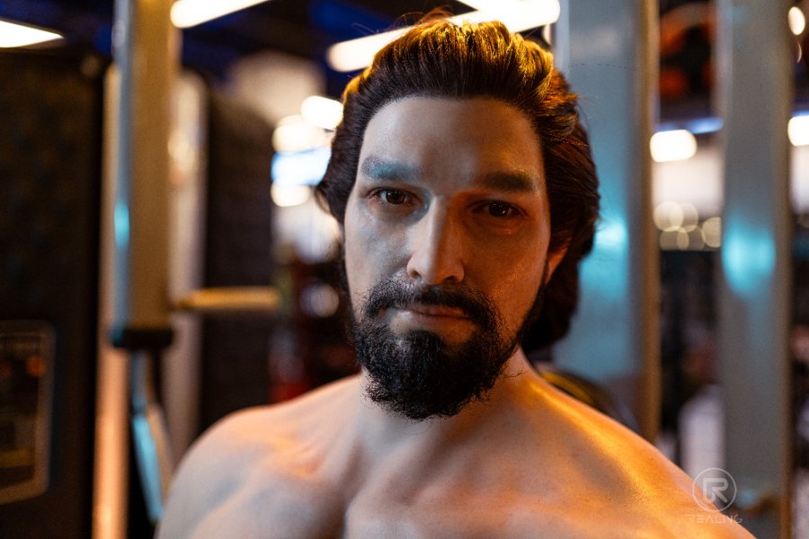 Realing Muscular Hardbody Full Silicone Male Sex Doll 183cm Austin