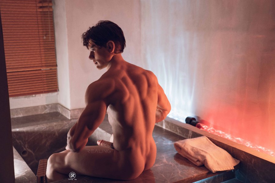 Muscular Mature Full Silicone Male Sex Doll Maverick 180cm