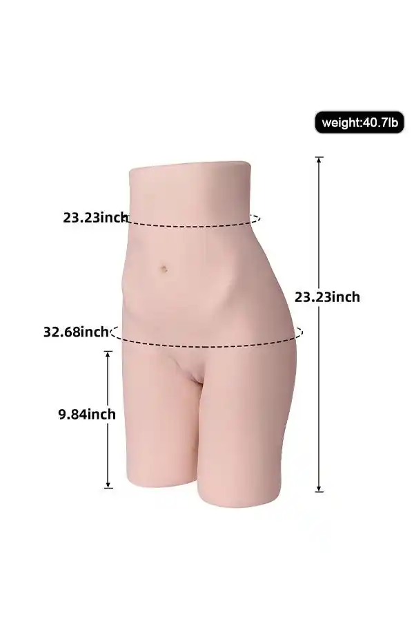 US In Stock | Skinny Lifelike Sex Torso - Liz