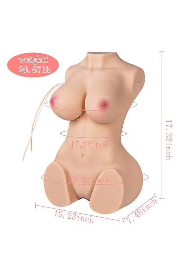 US In Stock | Electric Sucking Vibrator Sex Torso - Michael