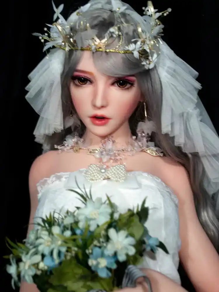 F538-Elsa Babe-150cm/ 5ft Full Silicone Sexy Anime Sex Dolls