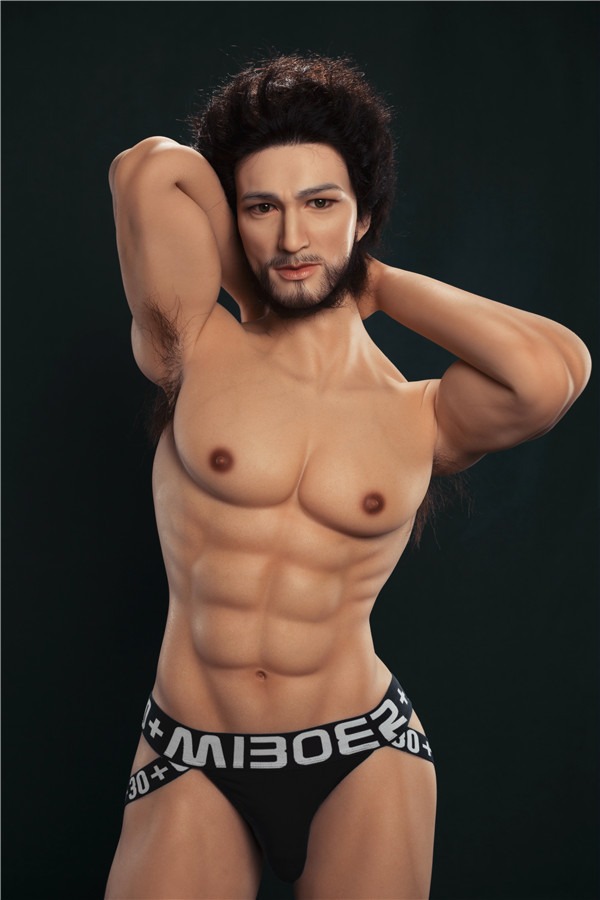 Silicone Head Implant Hair Male Sex Doll Claude 160cm
