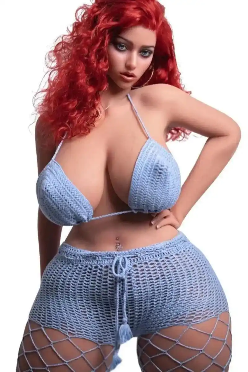 163cm/5.3ft G Cup Huge Breasts Super Fat BBW Sex Doll-Jamie