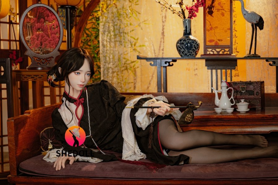 Asian Realistic E-cup Full Silicone Sex Doll Lina 156cm 2.0